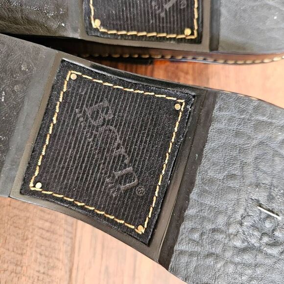 Born Southwest Aztec Woven Wool Miho Clogs - Picture 6 of 8